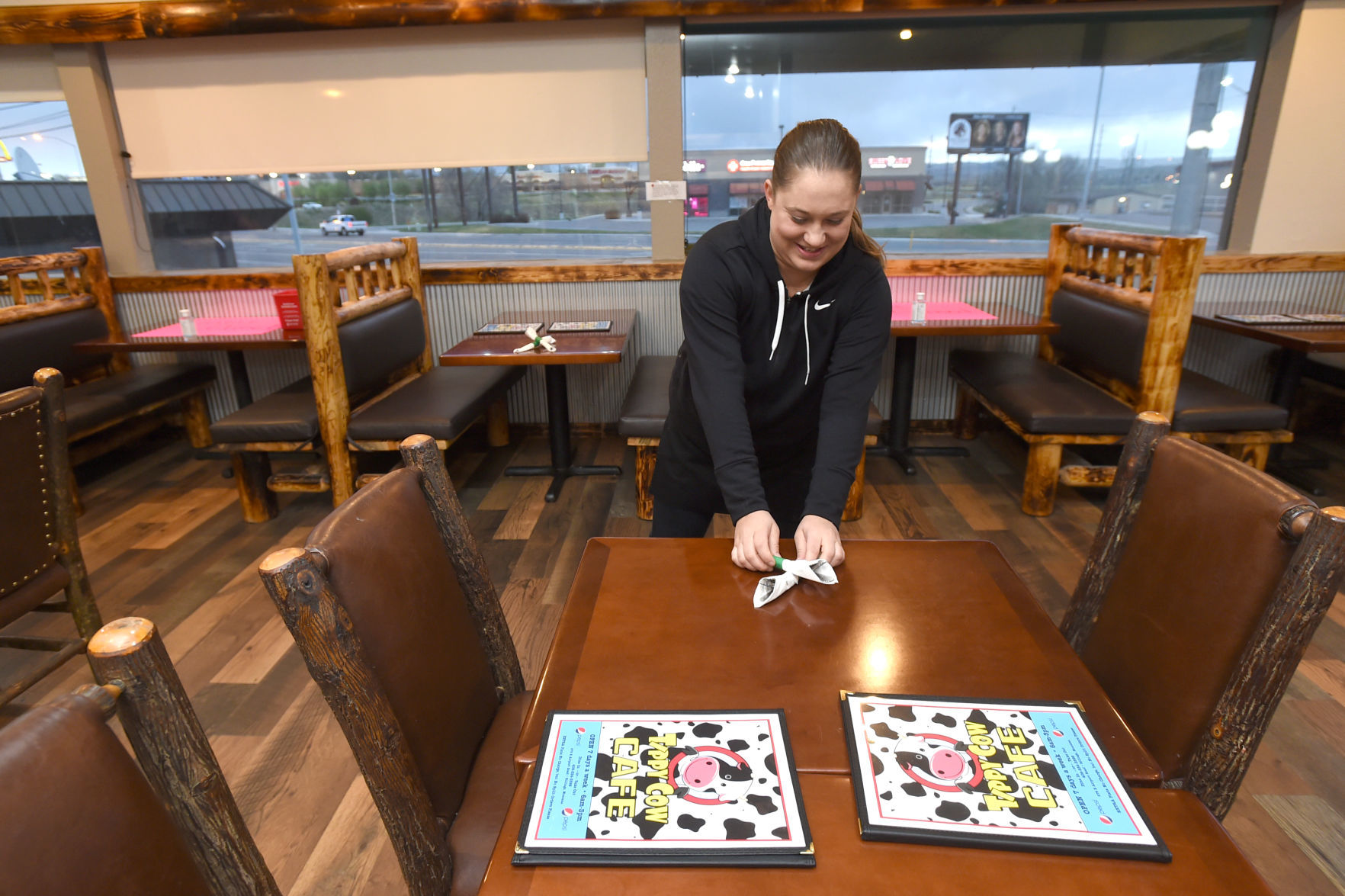 Restaurants open Monday morning